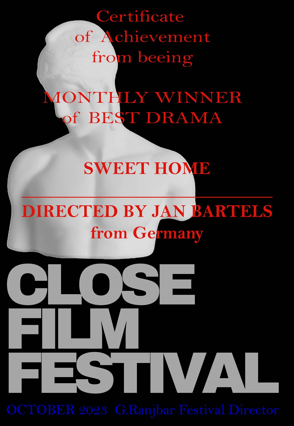 SWEET HOME award